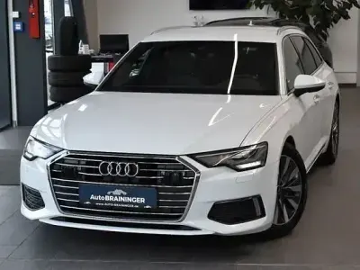 Gebraucht Audi A6 Design 204 PS (150 kW) 2021 Weiß Kombi