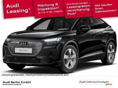 Gebraucht Audi Q4 Sportback e-tron 125 kW (170 PS) 2022 Schwarz (mythosschwarz metallic) SUV