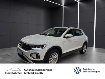 Gebraucht VW T-Roc Life 150 PS (110 kW) 2023 Pure white (weiß) SUV