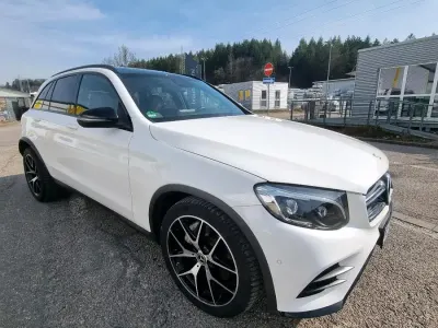 Gebraucht Mercedes GLC220 AMG line 170 PS (125 kW) 2017 Weiß SUV