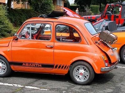 Usata Fiat 500 Abarth 23 CV (16 kW) 1970 Rosso Utilitaria
