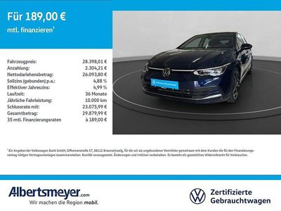 Blau Gebraucht 2024 VW Golf Style Limousine | 28.398 € (Superpreis)