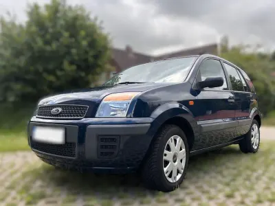 Gebraucht Ford Fusion Style 80 PS (58 kW) 2008 Blau Kleinwagen