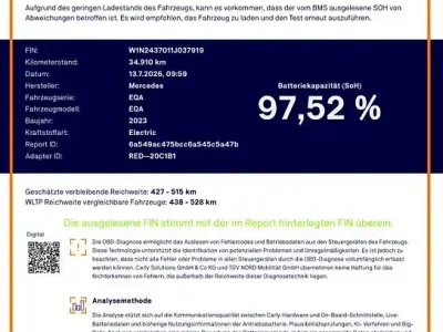 Gebraucht Mercedes EQA250 Night 139 kW (190 PS) 2022 Mountaingrau metallic SUV