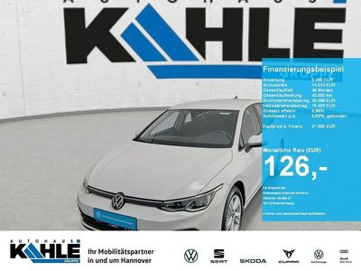 Brugt VW Golf VIII Life 96 HK (70 kW) 2024 Hvid Sedan