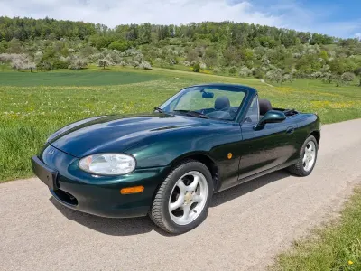 Gebraucht Mazda MX5 1999 Grün Cabrio