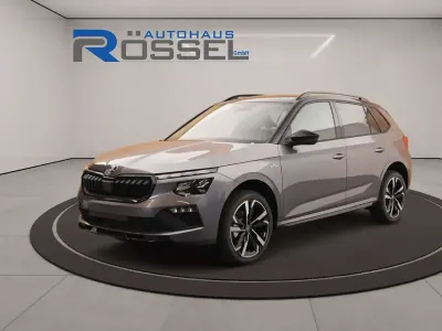 Neu Skoda Kamiq Monte Carlo 150 PS (110 kW) 2026 Graphitegrau dach black magic SUV
