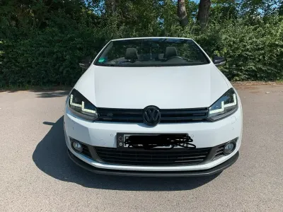 Brugt VW Golf Cabriolet Life 105 HK (77 kW) 2014 Hvid Cabriolet