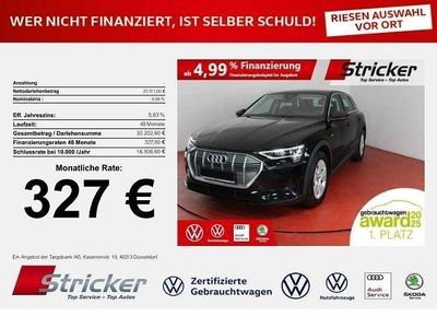 Brillantschwarz Gebraucht 2022 Audi e-tron Performance SUV | 27.509 € (Fairer Preis)