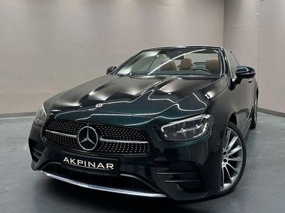 Gebraucht Mercedes E400 AMG line 330 PS (242 kW) 2022 Grün Cabrio