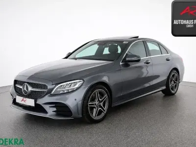 Gebraucht Mercedes C200 AMG 197 PS (144 kW) 2019 Selenitgrau Limousine