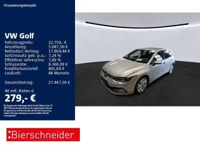 Używany VW Golf VII Style 204 KM (150 kW) 2021 Srebrny Hatchback