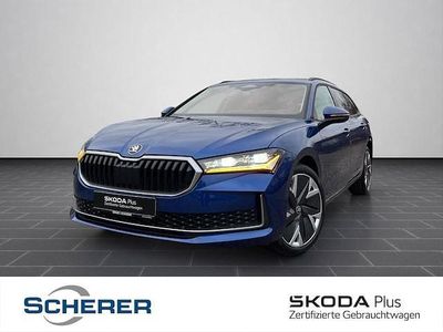 Gebraucht Skoda Superb Selection 150 PS (110 kW) 2025 Atlantikblau metallic (metallic) Limousine