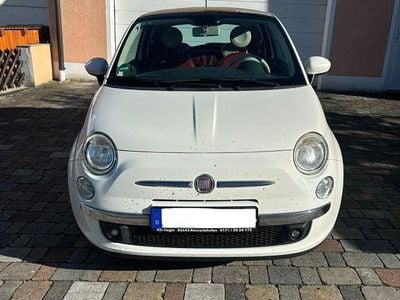 Begagnad Fiat 500 Lounge 101 HK (74 kW) 2009 Vit Cab
