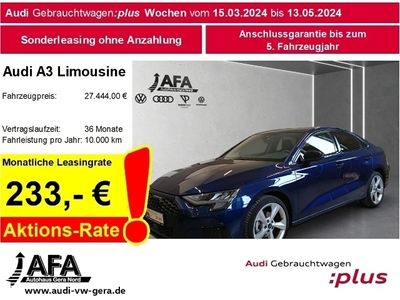 gebraucht Audi A3 Limousine 35 TFSI Advanced 18Zoll