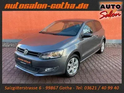 Gebraucht VW Polo Team 60 PS (44 kW) 2011 Grau Kleinwagen