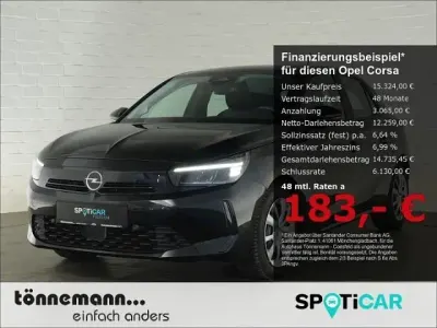 Gebraucht Opel Corsa Edition 101 PS (74 kW) 2025 Karbon schwarz Kleinwagen
