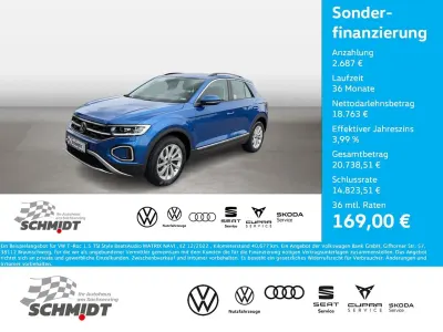 Usata VW T-Roc Style 150 CV (110 kW) 2022 Blu SUV