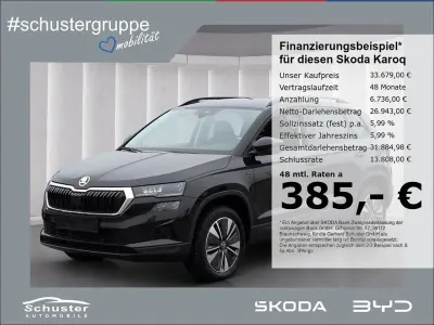 Gebraucht Skoda Karoq Tour 150 PS (110 kW) 2025 Schwarz SUV