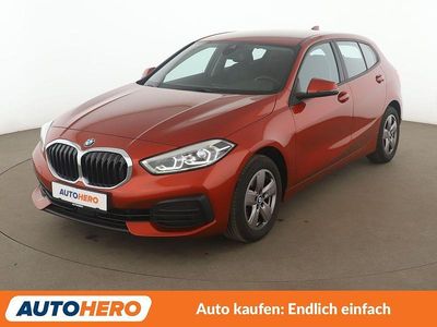 Second-hand BMW 118 Advantage 150 CP (110 kW) 2022 Portocaliu Hatchback