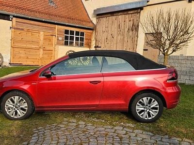 Gebraucht VW Golf Cabriolet 105 PS (77 kW) 2014 Rot Cabrio