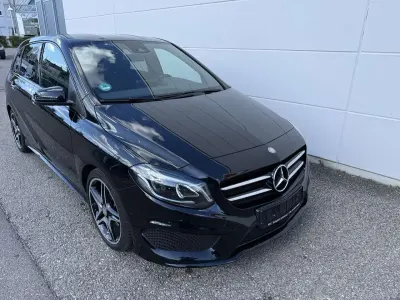 Gebraucht Mercedes B200 AMG 156 PS (114 kW) 2014 Kosmosschwarz  metalliclack Kleinwagen