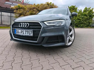 Używany Audi A3 Sportback S-Line 150 KM (110 kW) 2017 Szary Hatchback