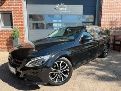 Brugt Mercedes C200 136 HK (100 kW) 2017 Sort Stationcar