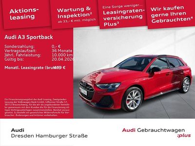 Gebraucht Audi A3 S-Line 272 PS (200 kW) 2025 Progressivrot metallic Limousine