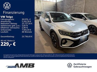 Gebraucht VW Taigo IQ Drive 116 PS (85 kW) 2025 Reflexsilber metallic SUV