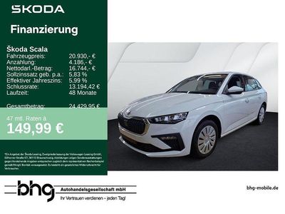 Weiß Gebraucht 2025 Skoda Scala Essence Kleinwagen | 20.930 € (Superpreis)