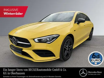 Usata Mercedes CLA250e AMG 218 CV (160 kW) 2020 Giallo Berlina