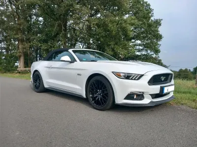 Gebraucht Ford Mustang GT 422 PS (310 kW) 2015 Weiß Cabrio