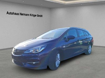Gebraucht Opel Astra 122 PS (89 kW) 2019 Nautic blau Kombi