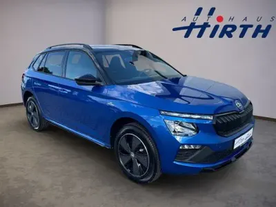 Neu Skoda Kamiq Monte Carlo 150 PS (110 kW) 2026 Blue metallic SUV
