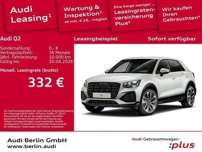 Gebraucht Audi Q2 Advanced Plus 150 PS (110 kW) 2025 Tausilber metallic SUV