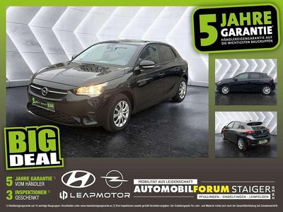 Gebraucht Opel Corsa Edition 75 PS (55 kW) 2022 Diamant schwarz/karbon schwarz Kleinwagen