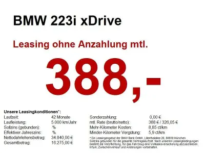 Gebraucht BMW 223 Active Tourer