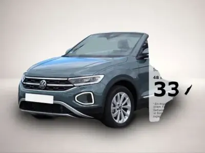 Gebraucht VW T-Roc Cabriolet Style 150 PS (110 kW) 2025 Blau Cabrio