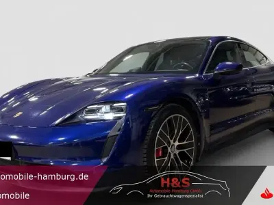 Usata Porsche Taycan 4S 419 kW (571 CV) 2020 Blu Berlina