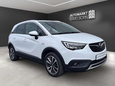 Gebraucht Opel Crossland X 120 PS (88 kW) 2020 Schneeweiss/summitwhite/arctic SUV