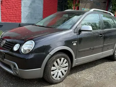 Brugt VW Polo Cross 75 HK (55 kW) 2005 Sort Hatchback