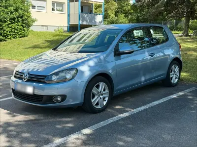 Gebraucht VW Golf VI 102 PS (75 kW) 2009 Blau Coupé