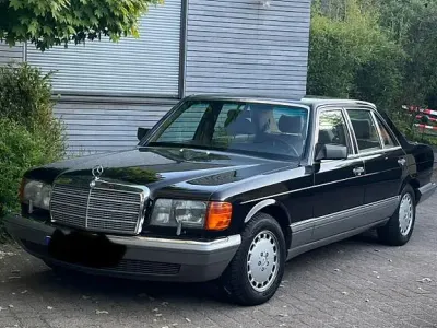 Gebraucht Mercedes 420 204 PS (150 kW) 1986 Schwarz Limousine