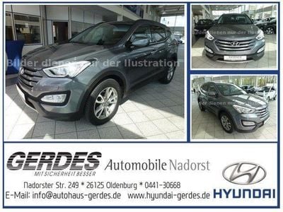 Gebraucht Hyundai Santa Fe Style 150 PS (110 kW) 2014 Silber metallic SUV