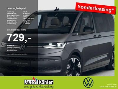 Novo VW Multivan Style 177 HP (130 kW) 2026 Cinzento Monovolume