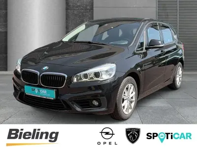 Gebraucht BMW 220 Active Tourer Advantage 192 PS (141 kW) 2017 Schwarz Van / Kleinbus