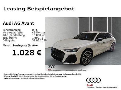 Weiß Neu 2025 Audi A6 Edition .1 Kombi | 79.888 €