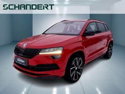 Usado Skoda Karoq SportLine 190 HP (139 kW) 2021 Vermelho SUV