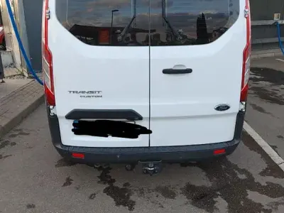 Brugt Ford Transit Custom 155 HK (114 kW) 2015 Hvid MPV